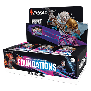 Magic: The Gathering Foundations Play Booster Display