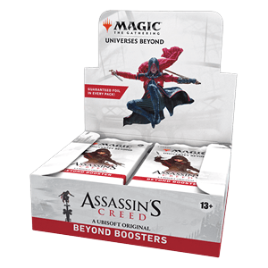 Universes Beyond: Assassin's Creed Beyond Booster Display